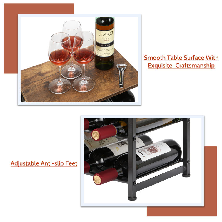 12 bottle countertop online wine rack